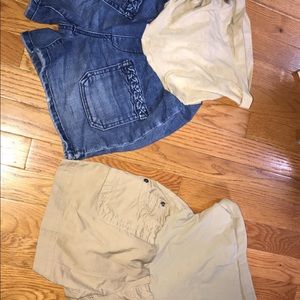 Maternity shorts